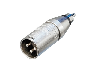 Bild von NA2MPMM | Adapter XLR male auf Cinch male