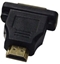 Bild von HDMIMDVIF | HDMI Stecker male - DVI-I Kupplung female Adapter vergoldet
