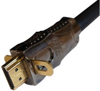 Bild von HDMI3HSX | 3m HDMI flex Kabel 1.4 Highspeed Ethernet
mit einklappbaren Befestigungslaschen