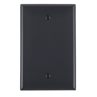 Bild von Abdeckplatte US 1 sw | Abdeckplatte Single-/1-Gang US-Format für die Atmosphere & neWR Bedienungen, schwarz