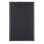 Bild von Abdeckplatte US 1 sw | Abdeckplatte Single-/1-Gang US-Format für die Atmosphere & neWR Bedienungen, schwarz
