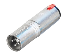 Bild von NA3MJ | Adapter XLR-Stecker auf Klinkenbuchse 6.35mm stereo