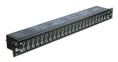 Bild von NYS-SPP-L1 | 19"Patchpanel 2x24 1/4" Jack stereo vorne+hinten