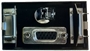 Bild von proFLF® VGA3.5 sw | proFLF® mit VGA Durchführung f/f und 3,5mm Klinkenbuchse stereo, Lötversion; schwarz