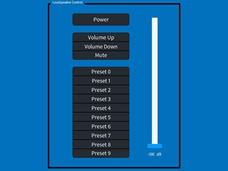 Bild von Renkus Remote Crestron | control modules for Crestron with Renkus-Heinz Dante Loudspeaker