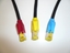 Bild von RJ45 T-_ | Tülle _ farbig an RJ45 TM31 CAT6A montiert