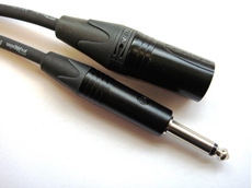 Bild von MIKFD_MPA | _m Mikflex digital Mikrofonkabel mit XLR 3pol. Male / Klinkenstecker 6,35mm 2pol.; asymmetrisch