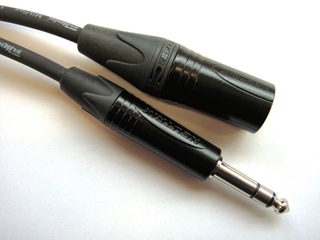 Bild von MIKFD_MPS | _m Mikflex Mikrofonkabel mit XLR 3pol. male / Klinkenstecker 6,35 mm 3pol.; symmetrisch