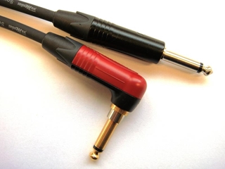 Bild von SOUNDF3PPSLR | 3m Soundflex Instrumentenkabel mit Klinkenstecker 6,35 mm 2pol. / Silent-Plug Winkel-Klinkenstecker 6,35 mm 2pol.; asymmetrisch