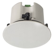 Bild von DL-S25-130/Tplus-EN54 | randloser-Deckeneinbau-Lautsprecher, 25 Watt, 130mm/5", 2-Weg, magnetische Gitterbefestigung, Zertifizierung gemäss EN54-24