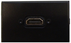 Bild von proFLF® HDMI sw | proFLF® mit HDMI Durchführung f/f; schwarz