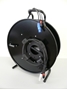 Bild von HT582.RM | Kabelrolle 582mm aus Stahlblech mit Zusatzring und Wickelaufsatz, schwarz