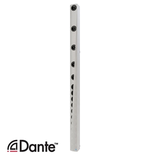 Bild von IC24-16-RD-WT | Iconyx 11x 4" mit je 3x 1" Coax & 5x 4" Digitally Steerable Column with Dante - White