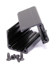 Bild von NA-HOUSING | Strangpressprofil-Kit D-Serie inklusive Schrauben, schwarz beschichtet