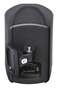 Bild von MS50-165/T-EN54 sw | Monitorbox wetterfest IP65 mit 50 Watt, 165mm/6.5", schwarz, inkl. Drehgelenkhalterung, Zertifizierung gemäss EN54-24