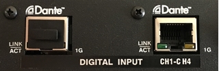 Bild von DNT-4X | DANTE digital network card für 4Xi/e Serie