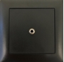 Bild von proDT® 3.5O UP sw | Unterputzanschluss mit 3.5mm Klinkenbuchse Output von Dante, EDIZIOdue, schwarz