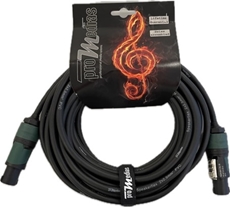 Bild von SPEAKF10SS425 | 10m Speakerflex Lautsprecherkabel 4x2.5qmm mit Speakon 4pol. / Speakon 4pol.