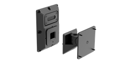 Bild von AS-UL-W | 6/8" AS and FS Serie Large Universal Wandhalter, weiss