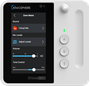 Bild von C-T4BT | 4.3" Touchbedienung mit Volume Slider, 3 Tasten, Bluetooth Remote Audioeingang und Bewegungssensor, weiss