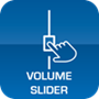 Bild von C-T4BT | 4.3" Touchbedienung mit Volume Slider, 3 Tasten, Bluetooth Remote Audioeingang und Bewegungssensor, weiss