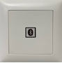 Bild von proDT® BI UP ws | Unterputzanschluss mit Bluetooth Input auf Dante, EDIZIOdue, weiss