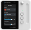 Bild von C-T4 | 4.3" Touchbedienung mit Volume Slider, 3 Tasten und Bewegungssensor, weiss
