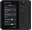 Bild von C-T4BT-B | 4.3" Touchbedienung mit Volume Slider, 2 Tasten, Bluetooth Remote Audioeingang und Bewegungssensor, schwarz