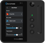 Bild von C-T4-B | 4.3" Touchbedienung mit Volume Slider, 3 Tasten und Bewegungssensor, schwarz