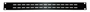 Bild von proPANEL 1HE AIR sw | 19" Frontplatte 1HE/3mm mit Lüftungsschlitzen, schwarz matt eloxiert