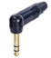 Bild von NP3RX-B | Winkel-Klinkenstecker 90° *stereo* schwarz/Gold, X-Serie