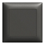 Bild von UP BLIND Edue sw | Unterputzblindabdeckung EDIZIOdue, schwarz