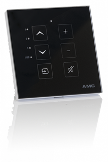 Bild von WC iMIX B | Wall touch controller for iMIX5 audio mixer preamplifier, Black