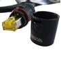 Bild von DATAF_EA | _m 10 Gigabit Dataflex CAT7 S/FTP Patch PUR konfektioniert mit 2x RJ45 TM31 CAT6A und Enova Kabelsteckerschutz