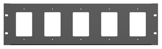 Bild von WPD-RP | 19" Panel 3HE mit 5 Ausschnitten für Atmosphere & neWR Bedienungen