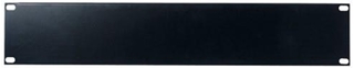 Bild von proPANEL 2HE sw | 19" Frontplatte 2HE/3mm, schwarz matt eloxiert