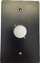 Bild von AZ D-SERIE 1.1 sw | Abdeckplatte Single-/1-Gang mit 1x Ausschnitt D-Serie für Panel AZ, schwarz