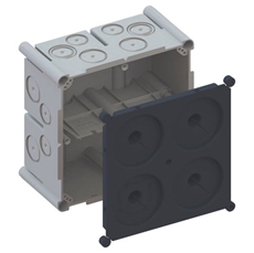 Bild von UP 2x2 | Betoneinbau-/Unterputzdose 2x2