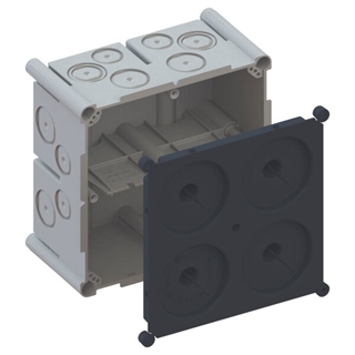 Bild von UP 2x2 | Betoneinbau-/Unterputzdose 2x2