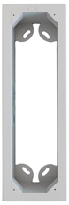 Bild von AP EDIZIO 4x1 | Aufputzrahmen EDIZIO 4x1 aus Hartholz, weiss