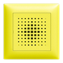 Bild von proWU03-45/T-EN54 | Unterputzlautsprecher EDIZIOdue, 3 Watt, 45mm, IP20, gemäss EN54-24