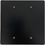 Bild von AZ BLIND 2 sw | Blindabdeckung Dual-/2-Gang für 19" Panel BB-PLT-PNL, schwarz