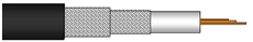Bild von HD08L37DZPVC | UHD ULTRA HD flex 0.8L/3.7 Dz PVC - 75 Ohm 12Gbit/s