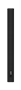 Bild von ALA15TAW-B | 15x 3"/77mm & 4x 0.75" 2-Weg Designlinienstrahler EN54-24 mit 60 W | 100V / 250 W | 6 Ohm, IP33C, schwarz