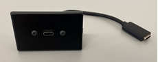 Bild von proFLF USB-C USB-C sw | proFLF® mit USB-C 3.1 Kabelpeitsche f/f; schwarz