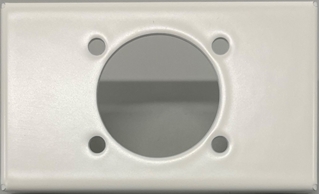 Bild von proFLF D-SERIE | proFLF® mit Ausschnitt D-Serie; weiss