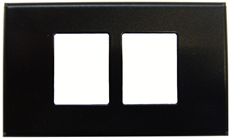 Bild von proFLF KST sw | proFLF® mit 2x Ausschnitt Keystone; schwarz