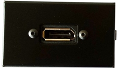 Bild von proFLF DP sw | proFLF® mit Display Port Durchführung f/f; schwarz