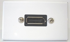 Bild von proFLF DP | proFLF® mit Display Port Durchführung f/f; weiss