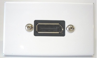 Bild von proFLF DP | proFLF® mit Display Port Durchführung f/f; weiss